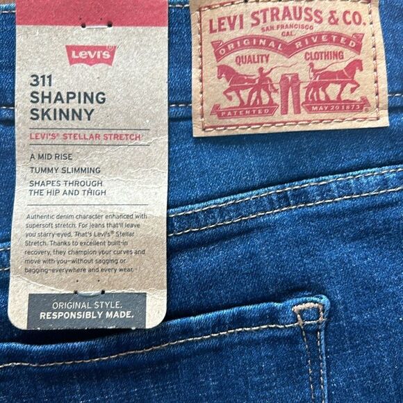 NEW Levi’s 311 Shaping Skinny Jeans - Picture 6 of 8